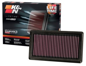 Nissan Versa Performance Air Intake - K&N Engineering - Drop In Air Filter - `07-`12